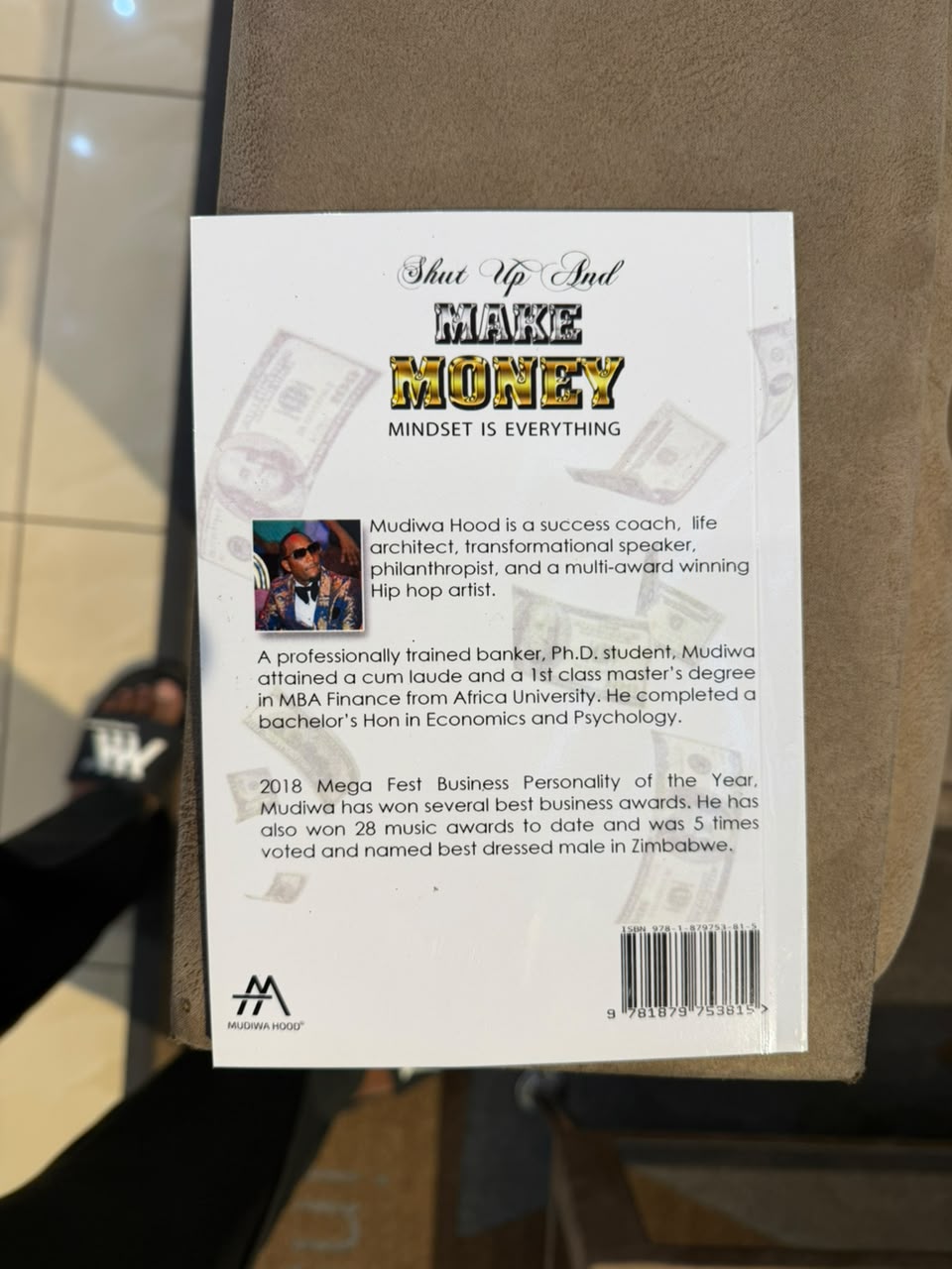 Shut Up & Make Money — back cover