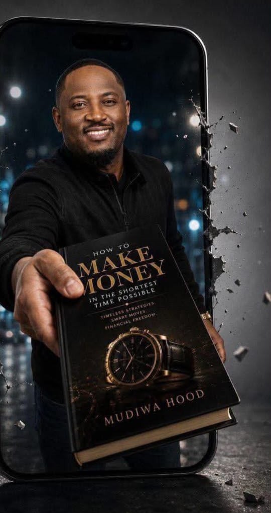 How To Make Money book bursting from a phone